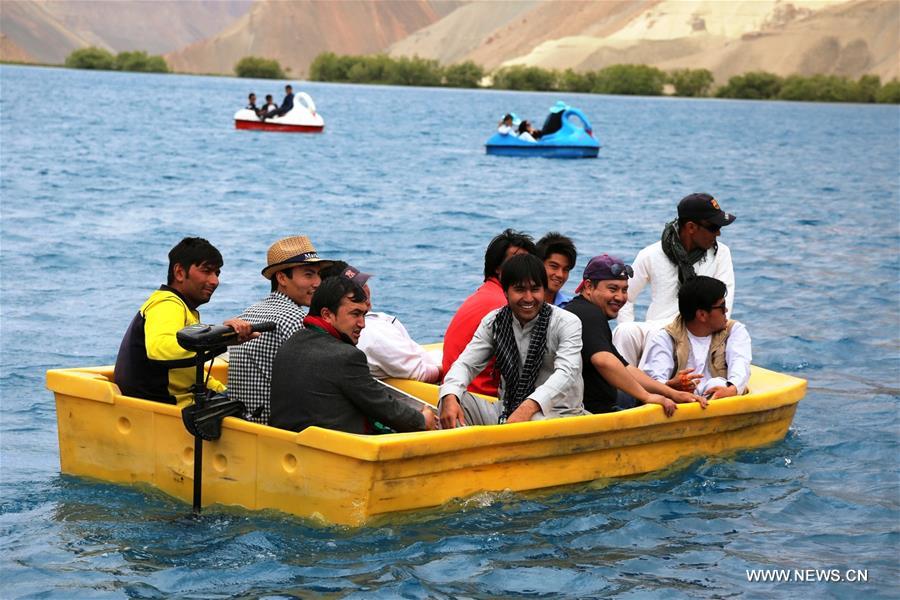 AFGHANISTAN-BAMYAN-BAND-E-AMIR LAKE
