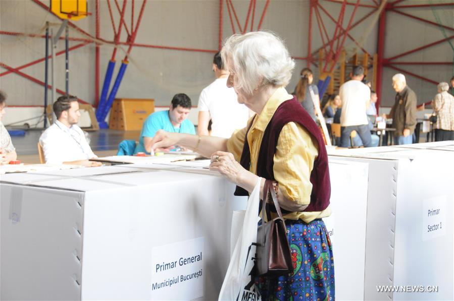 ROMANIA-BUCHAREST-LOCAL ELECTIONS-VOTE