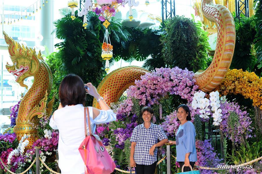 THAILAND-BANGKOK-SIAM PARAGON BANGKOK ROYAL ORCHID PARADISE