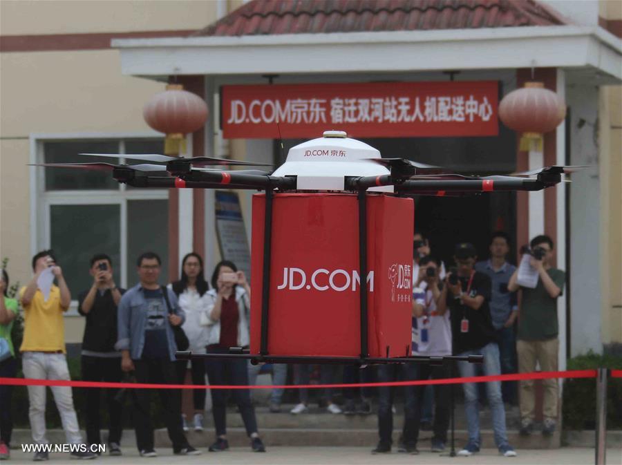 CHINA-JIANGSU-JD.COM-DRONE (CN)