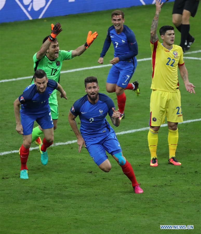 (SP)FRANCE-PARIS-SOCCER-EURO 2016-FRANCE VS ROMANIA