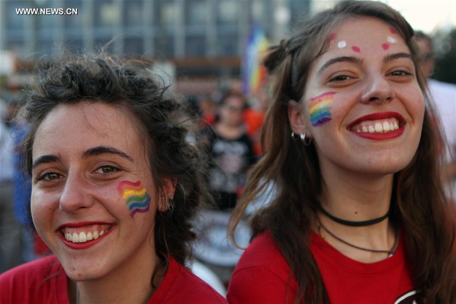 GREECE-ATHENS-LGBT-PARADE
