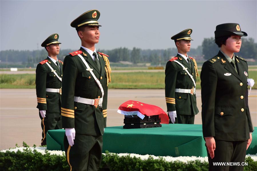 [FOCUS]CHINA-ZHENGZHOU-CHINESE UN PEACEKEEPER-MOURNING (CN) 