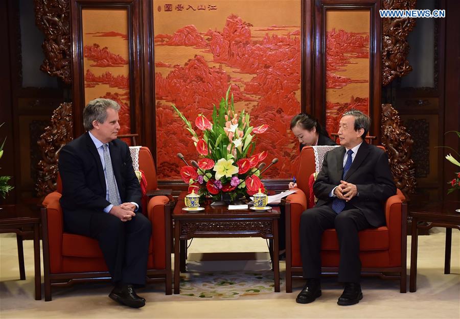 CHINA-BEIJING-MA KAI-IMF-DAVID LIPTON-MEETING (CN)
