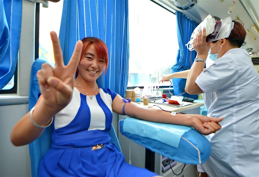 CHINA-WORLD BLOOD DONOR DAY-CELEBRATIONS (CN)