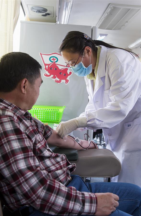 CHINA-WORLD BLOOD DONOR DAY-CELEBRATIONS (CN)