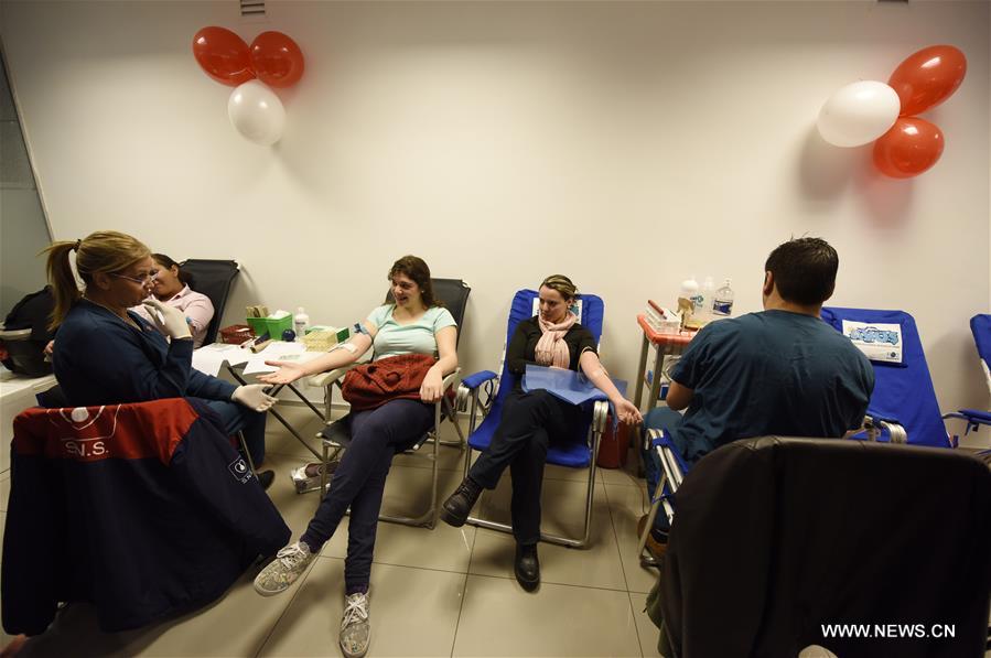 URUGUAY-MONTEVIDEO-BLOOD DONOR DAY