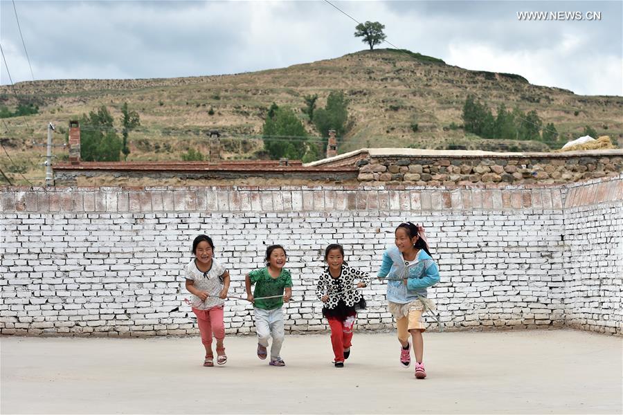 CHINA-SHANXI-RURAL CHILDREN-PE CLASS (CN)