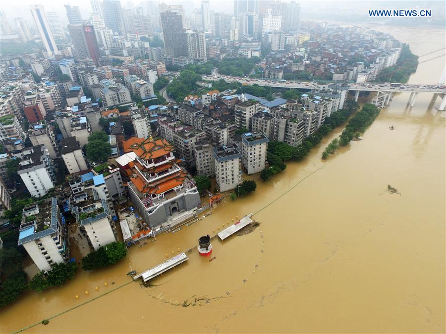 CHINA-LIUZHOU-LIUJIANG RIVER-FLOOD (CN) 