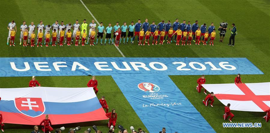 (SP)FRANCE-SAINT-ETIENNE-SOCCER-EURO 2016-GROUP B-ENGLAND VS SLOVAKIA