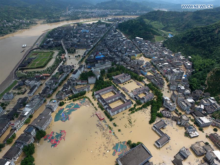 #CHINA-HUNAN-LIYE TOWN-FLOOD (CN)