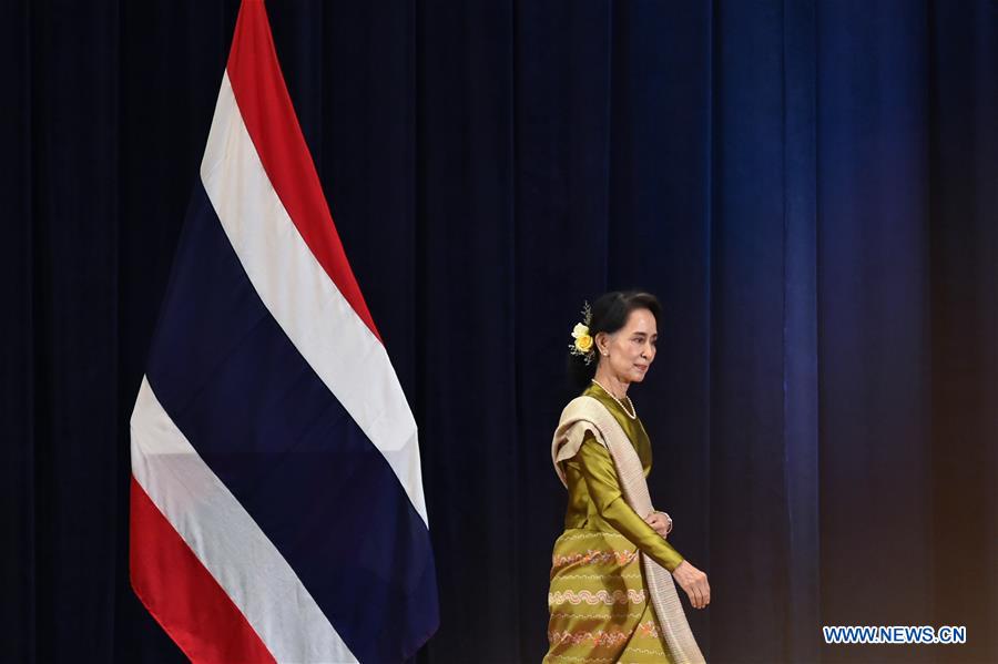 THAILAND-BANGKOK-MYANMAR-AUNG SAN SUU KYI-LECTURE