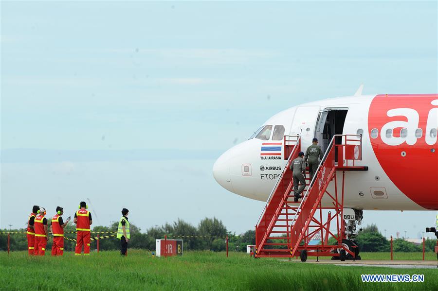 THAILAND-BANGKOK-AIRCRAFT-EMERGENCY-DRILL