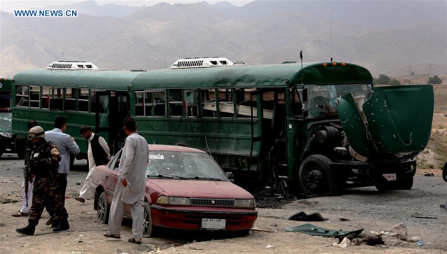 AFGHANISTAN-KABUL-ATTACK ON POLICE