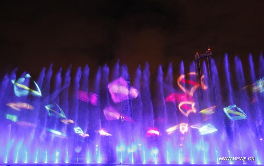 CHINA-SHANGHAI-LIGHT AND WATER SHOW (CN)