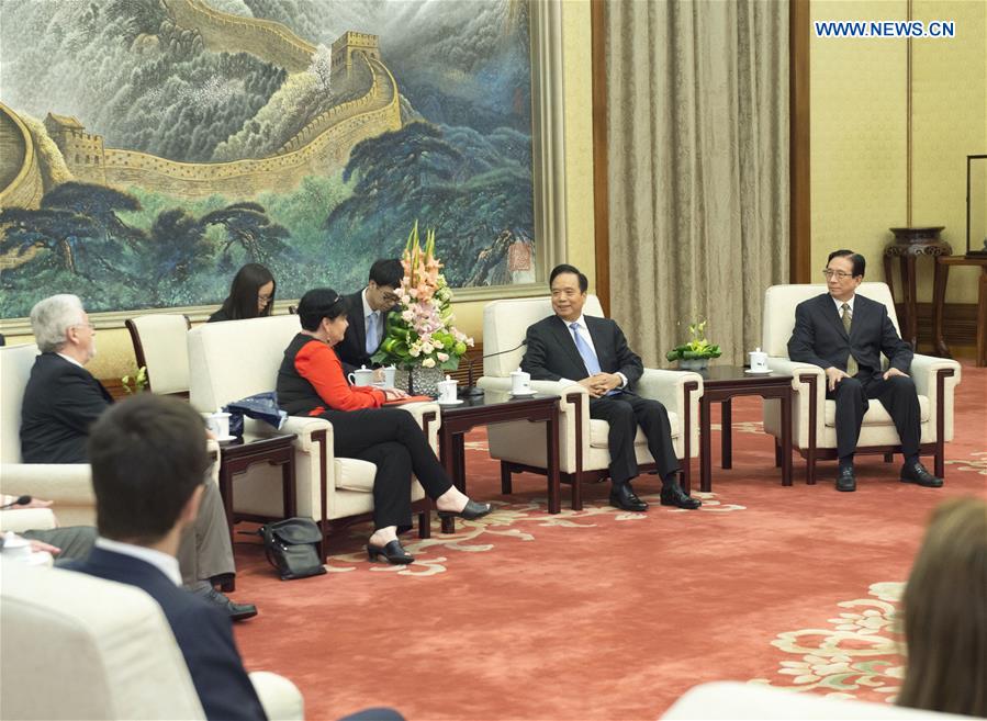 CHINA-BEIJING-LI JIANGUO-ITUC-MEETING (CN)