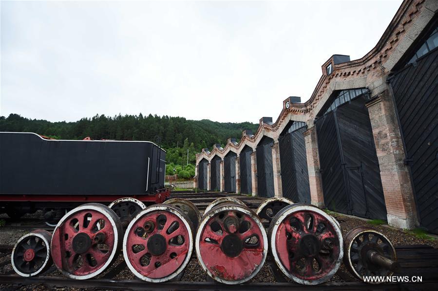 The Russian-style garage in Hengdaohezi was built in 1903 and will be open to the public as a railway transportation museum as well as a cultural relic. 