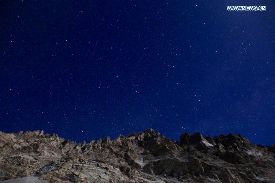 CHINA-TIBET-MOUNT EVEREST-NIGHT SKY(CN)