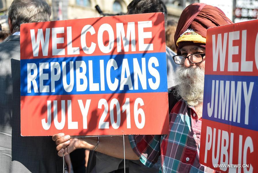 US-CLEVELAND-REPUBLICAN NATIONAL CONVENTION-RALLY