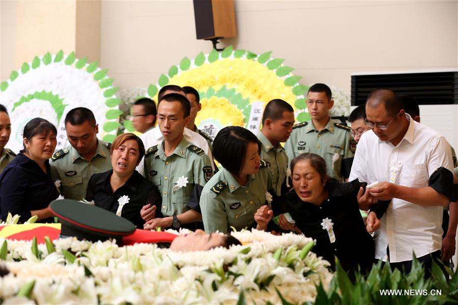 CHINA-HENAN-CHINESE UN PEACEKEEPERS-FUNERAL (CN)