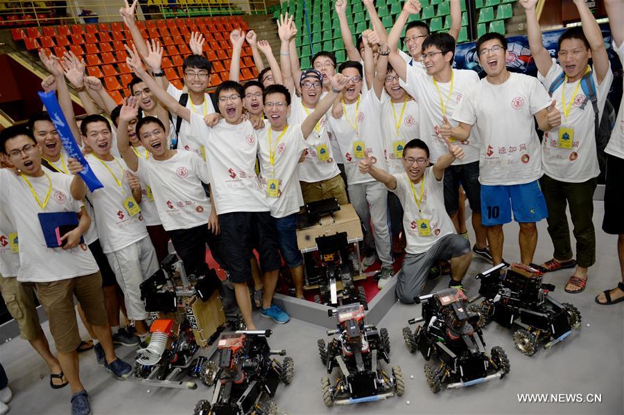  Students from Xi'an Jiaotong University claimed the championship. 