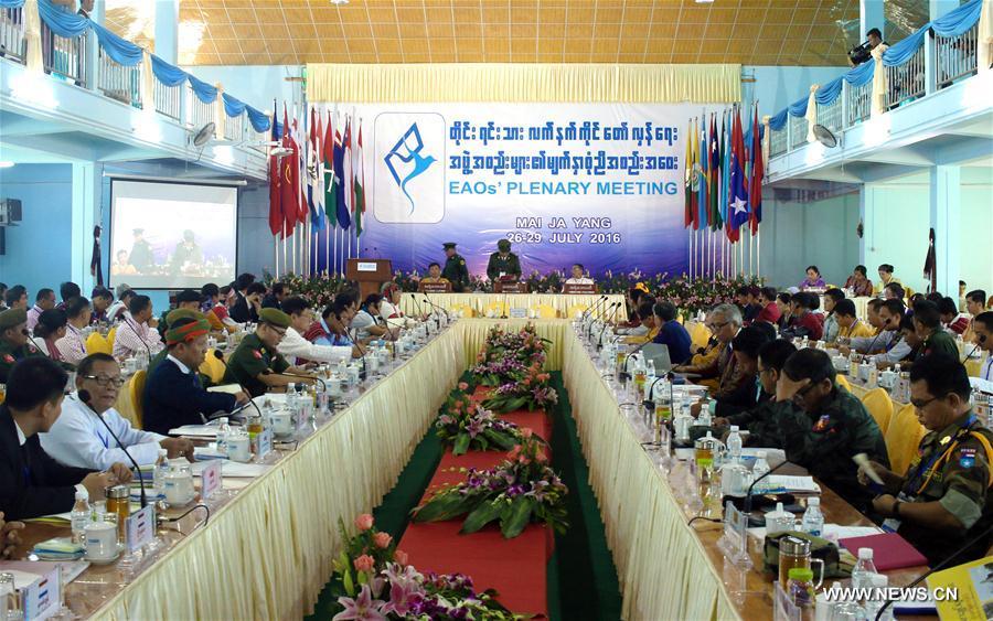 MYANMAR-MAI JA YANG-EAOS' PLENARY MEETING