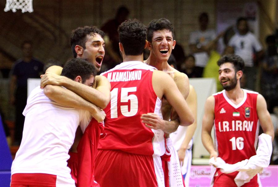 (SP)IRAN-BASKETBALL-FIBA ASIA U18 CHAMPIONSHIP- IRAN VS SOUTH KOREA