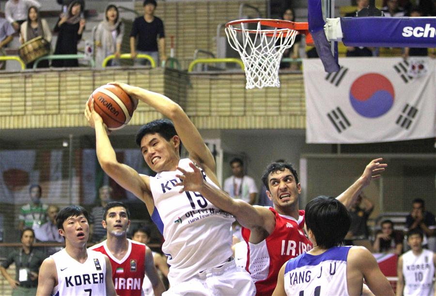 (SP)IRAN-BASKETBALL-FIBA ASIA U18 CHAMPIONSHIP- IRAN VS SOUTH KOREA