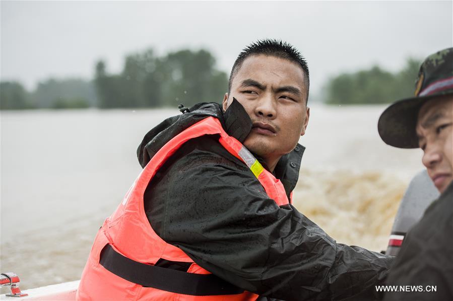 Torrential rains hit southern and northern regions of China in July, causing serious waterlogging and flood to many cities. 