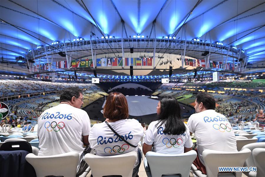 (SP)BRAZIL-RIO DE JANEIRO-OLYMPICS-OPENING CEREMONY-AUDIENCE