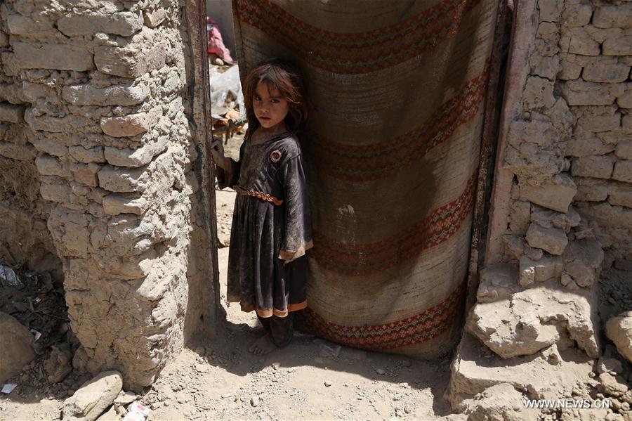 AFGHANISTAN-KABUL-DISPLACED CHILDREN