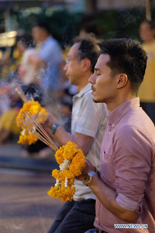 THAILAND-BANGKOK-ERAWAN SHRINE-BOMB ATTACK-ANNIVERSARY