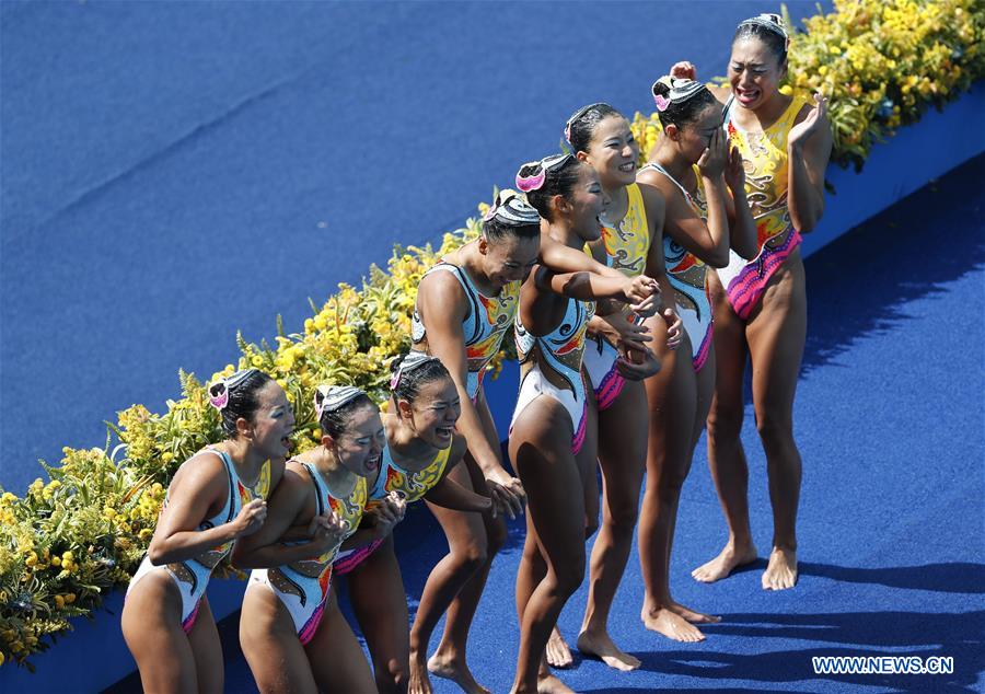 (SP)BRAZIL-RIO DE JANEIRO-OLYMPICS-SYNCHRONISED SWIMMING