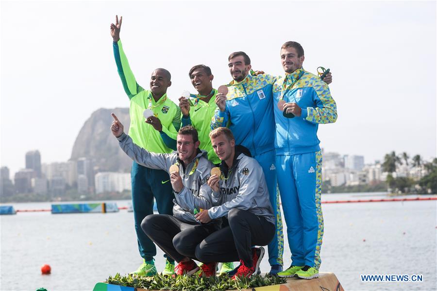 (SP)BRAZIL-RIO DE JANEIRO-OLYMPICS-MEN'S CANOE DOUBLE 1000M