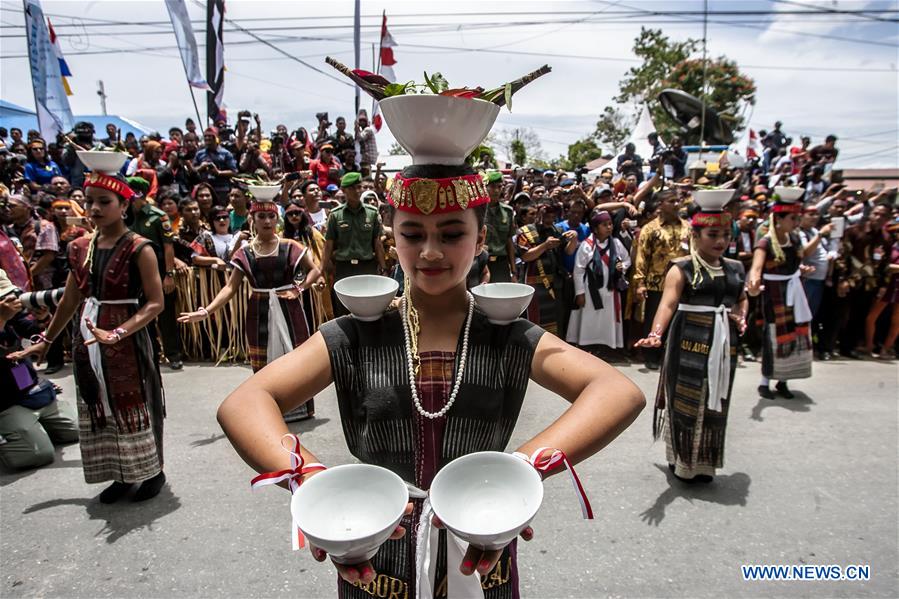INDONESIA-NORTH SUMATRA-INDEPENDENCE DAY-CULTURAL PARADE-CELEBRATIONS