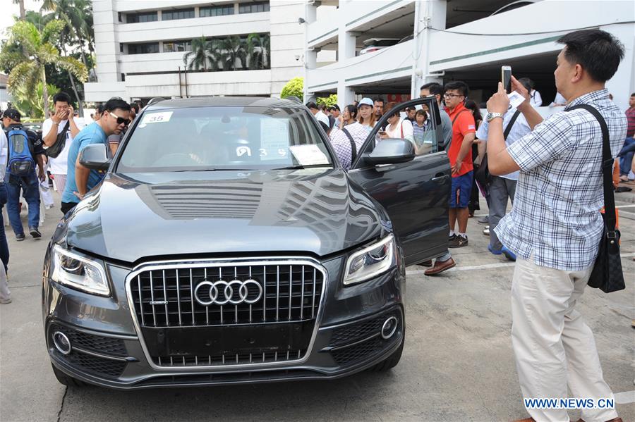 THAILAND-BANGKOK-SEIZED CARS-AUCTION