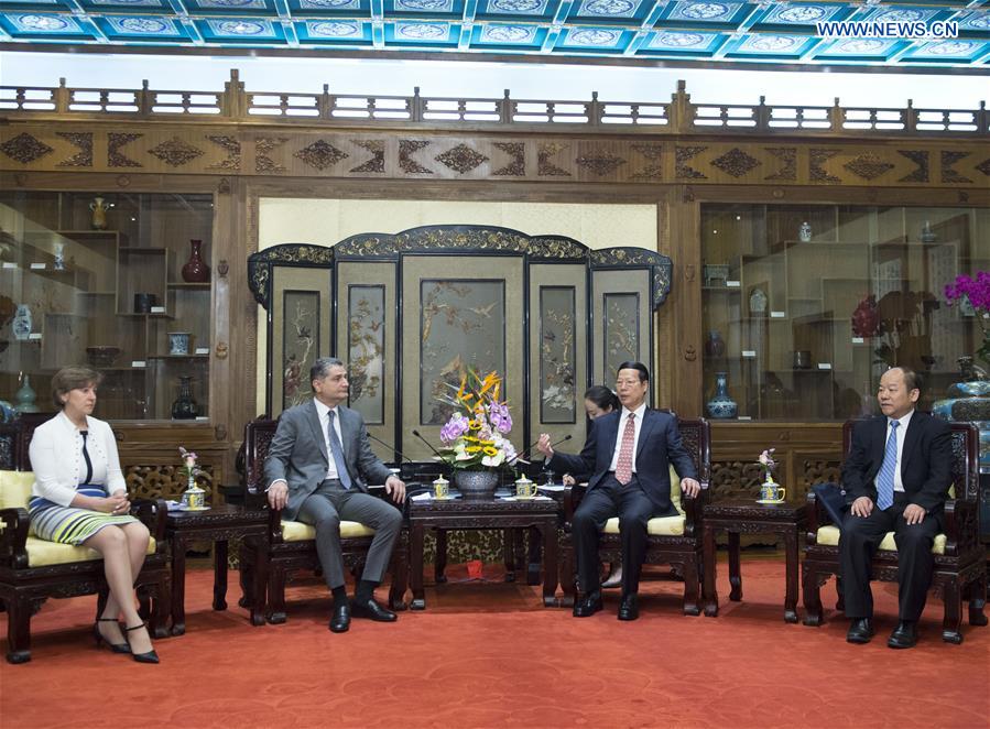 CHINA-BEIJING-ZHANG GAOLI-EEC-MEETING(CN)