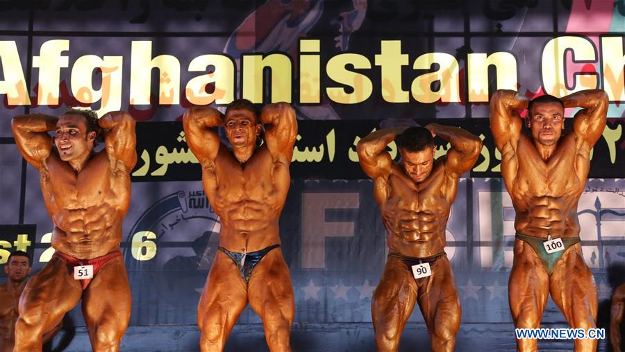 (SP)AFGHANISTAN-KABUL-BODYBUILDING COMPETITION