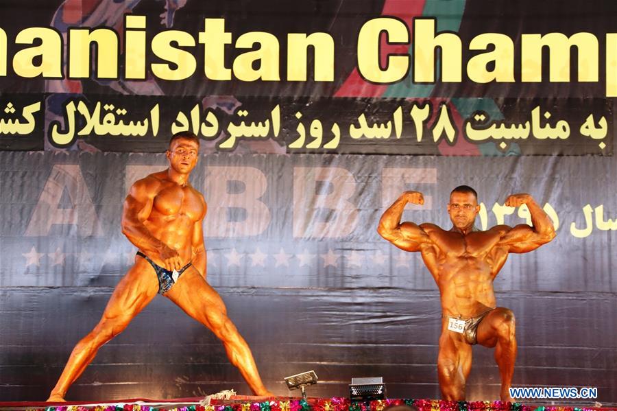 (SP)AFGHANISTAN-KABUL-BODYBUILDING COMPETITION