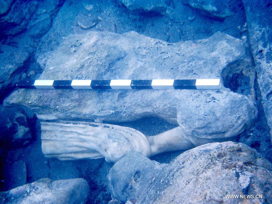 Lacking funds partly because of the debt crisis, Greece which is rich in underwater antiquities, is now working closely with archaeological groups from other countries to explore, preserve and display the treasure trove. 