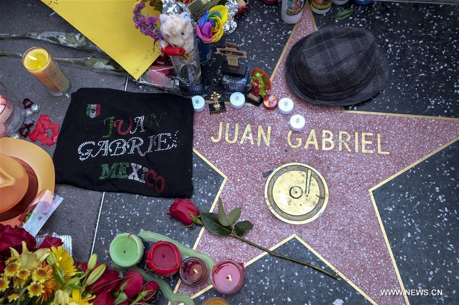 Beloved Mexican singer-songwriter Juan Gabriel died of a heart attack on Sunday at the age of 66 in Los Angeles.