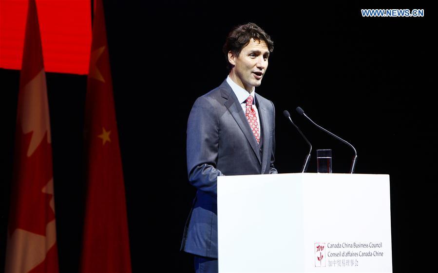CHINA-SHANGHAI-CANADIAN PM-VISIT (CN)