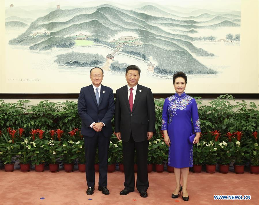 (G20 SUMMIT)CHINA-HANGZHOU-G20-XI JINPING-PENG LIYUAN-BANQUET (CN)