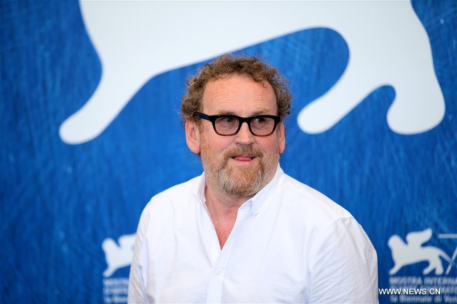 Actor Colm Meaney attends a photocall for the film 'The Journey' out of competition at the 73rd Venice Film Festival in Venice, Italy, on Sept. 7, 2016. (Xinhua/Jin Yu)