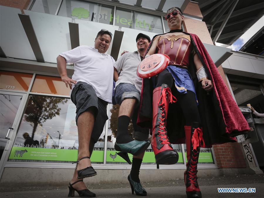 CANADA-VANCOUVER-WALK A MILE IN HER SHOES