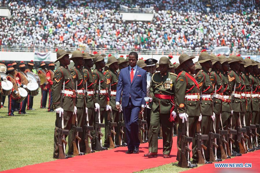 ZAMBIA-LUSAKA-PRESIDENT-INAUGURATED