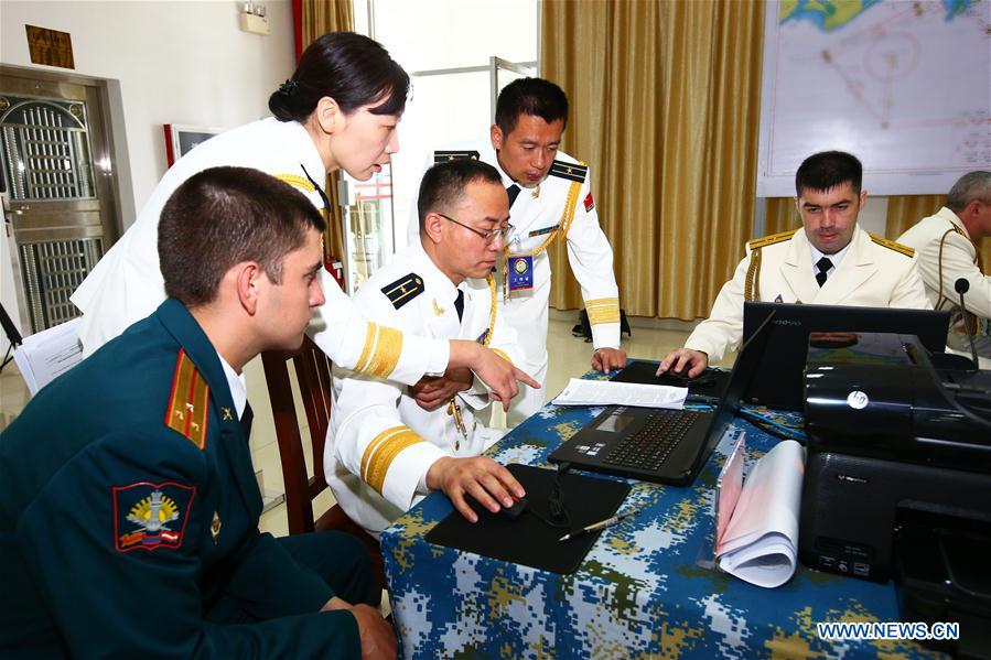 CHINA-RUSSIA-JOINT NAVAL DRILL-START (CN)