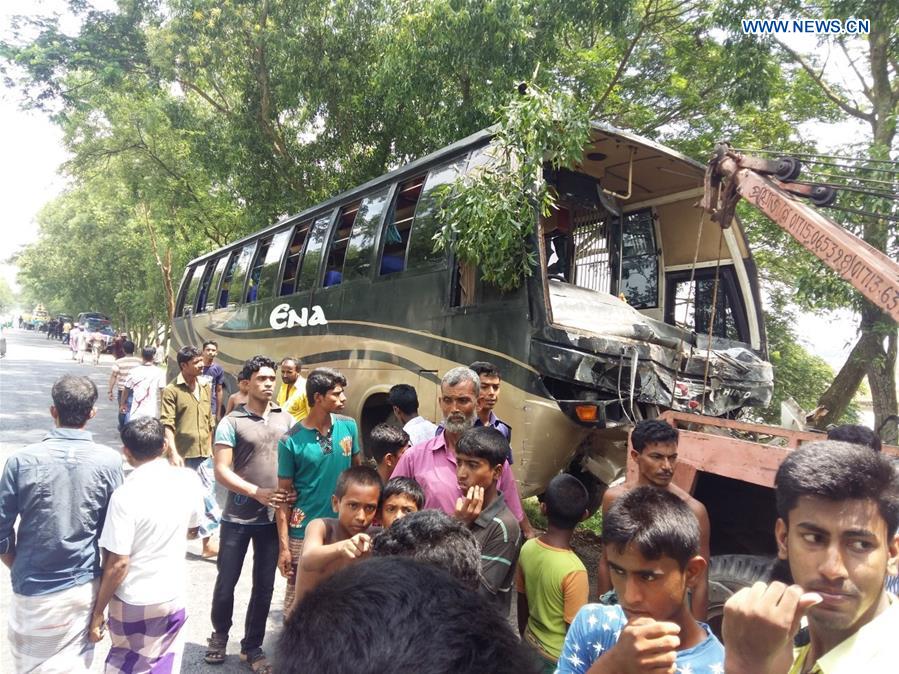 BANGLADESH-BRAHMANBARIA-ROAD ACCIDENT