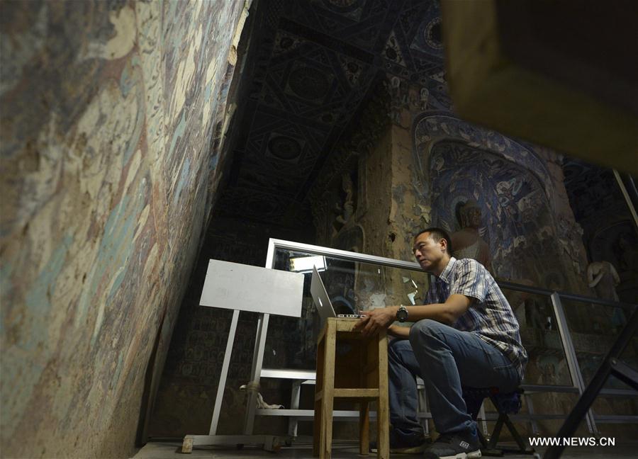  Two films based on murals in Cave No. 254 of Mogao Grottoes have been completed. 