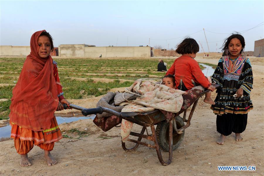 AFGHANISTAN-KANDAHAR-DISPLACED CHILDREN